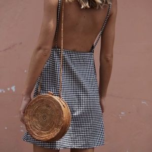 posse gingham dress